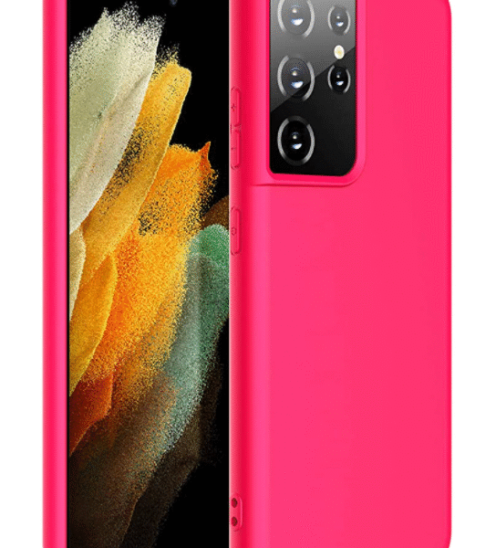 Mjukt Silikonfodral till Samsung S21rosa