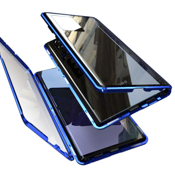 metallfodrall tillSamsung S21  blå