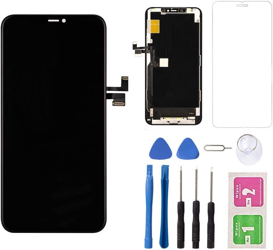 Ersättning Iphone 11 pro skärm med verktyg och Vattentätt lim