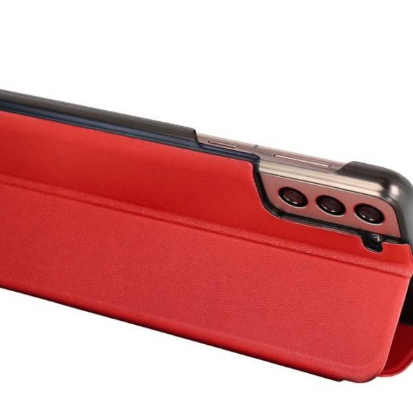SMART VIEW fodral till SAMSUNG S21 FE röd - Bild 4