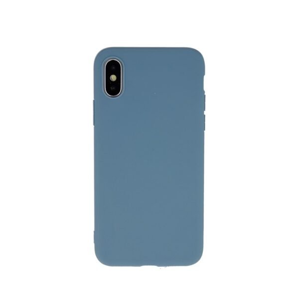 Matt TPU-fodral för iPhone 11 gråblå - Bild 2