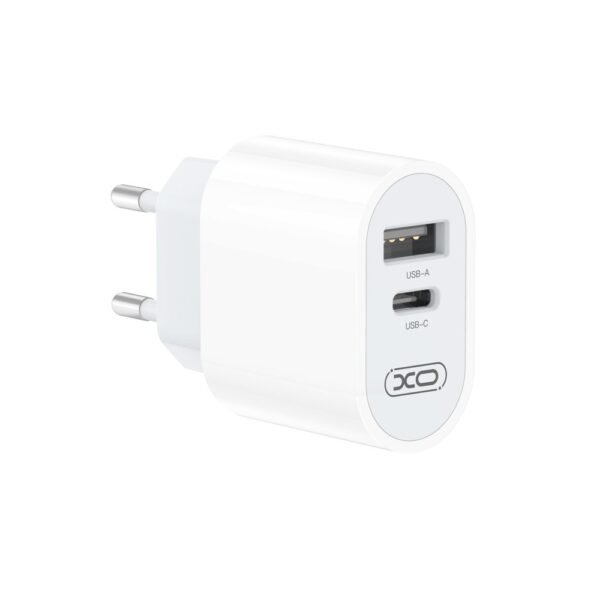20W 1x USB-C vit + Lightning - USB-C-2m kabel - Bild 3