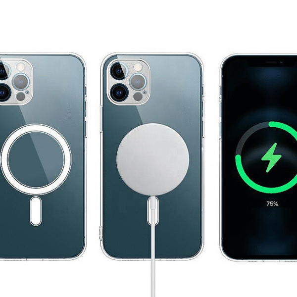 Hårdsilikon fodral för iPhone12/12 pro  med stöd för Mag-Safe - Bild 3