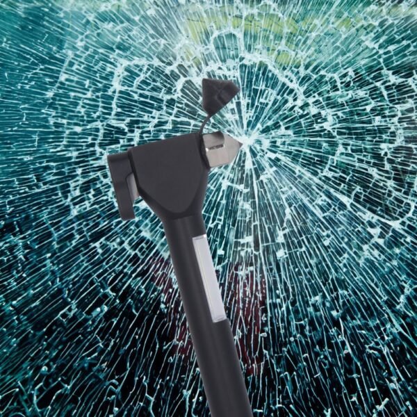 Forever Light Emergency LED-ficklampa med fönsterkrossare och säkerhetsbältesskärare - Bild 5