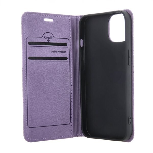 Smart Caro case for iPhone 16 6,1" purple - Bild 3