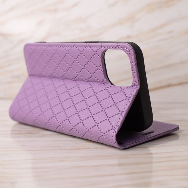 Smart Caro case for iPhone 16 6,1" purple - Bild 5