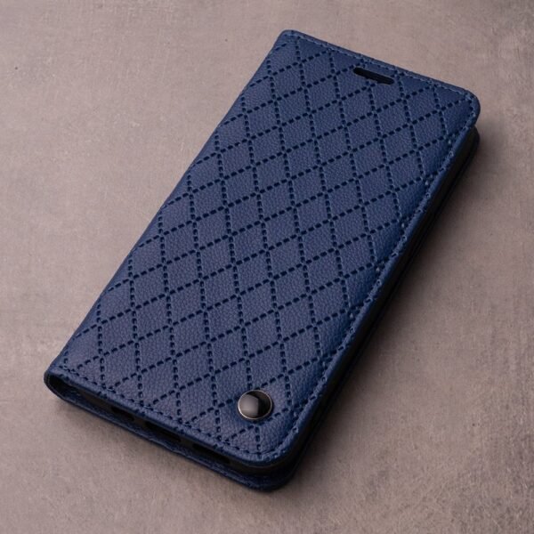 Smart Caro case for iPhone 16 6,1" navy blue - Bild 4