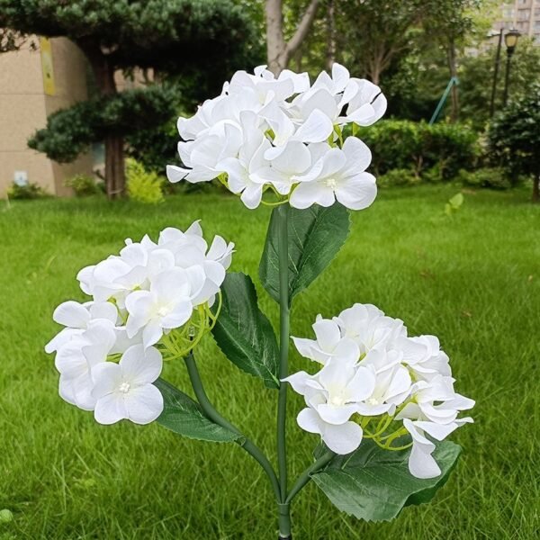 Light Solar LED Lamp  Hydrangeas 3000K - Bild 4