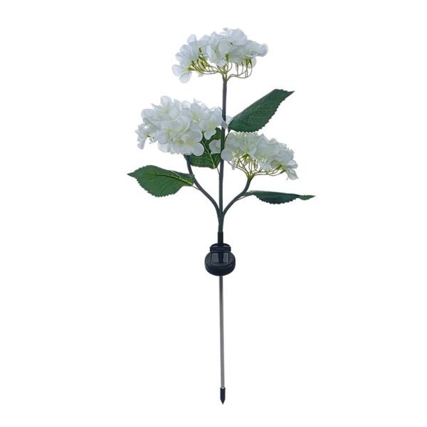Light Solar LED Lamp  Hydrangeas 3000K