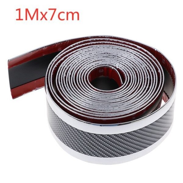 3m 3D kolfiber gummi skydd dörrlista|silver - Bild 10