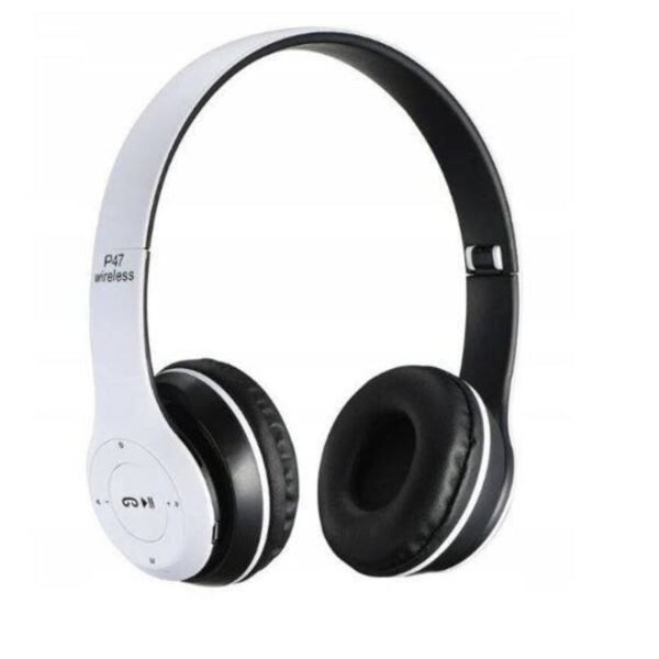 Trådlös hörlurar P47 vit - Bild 3