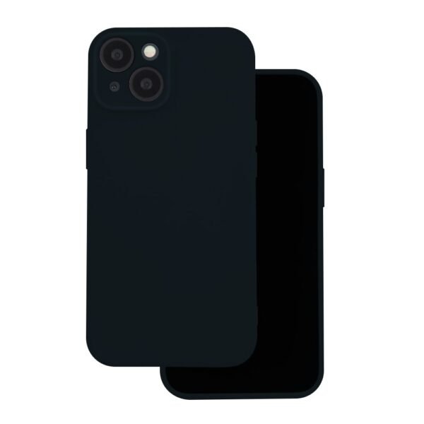 Silicon Box case for iPhone 14 6,1" black
