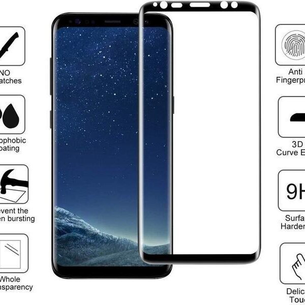 4 st top kvalitet  heltäckande skärmskydd för  Samsung S9 - Bild 4