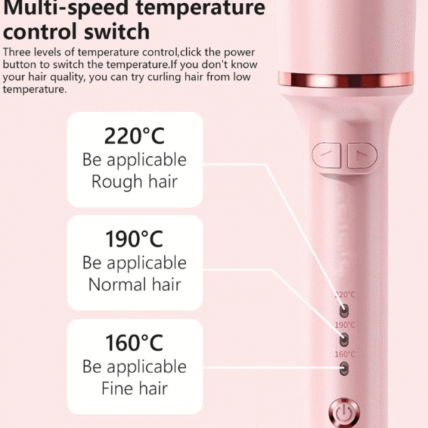 Automatisk hårkrullare vit - Bild 9