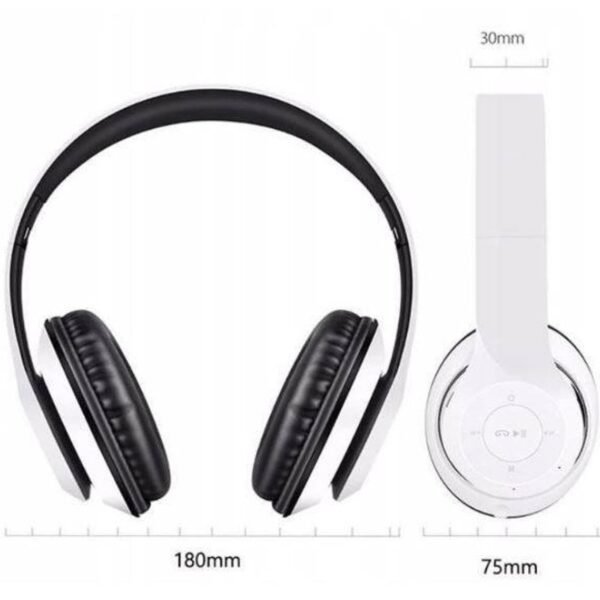 Trådlös hörlurar P47 vit - Bild 4