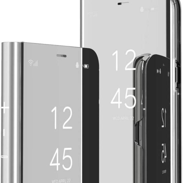 Flipcase för Samsung A15 silver