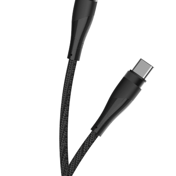 2 st 1 m snabbladdare  Usb-C  vit - Bild 3