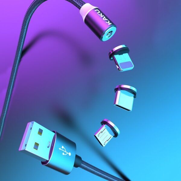 iphone magnet laddare röd - Bild 4