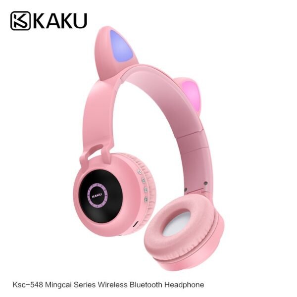 barn trådlös hörlurar rosa - Bild 3