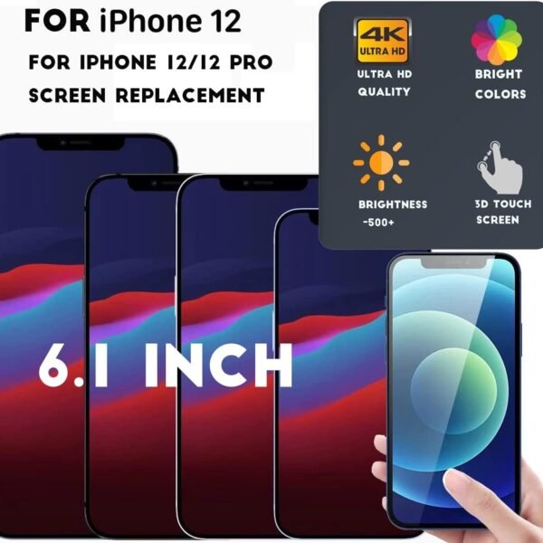 ersättnings skärm för iphone 12 pro max - Bild 4