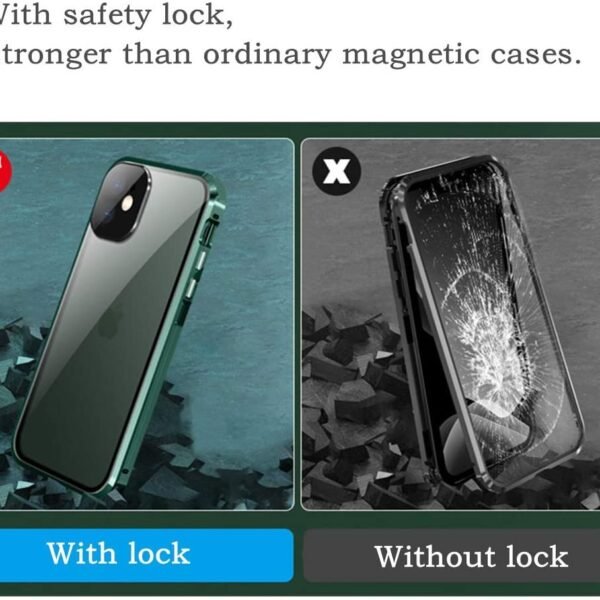 doubel case för Samsung S21|grön - Bild 4