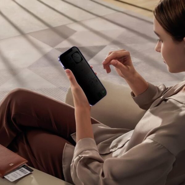 sekretess doubelfodral för Iphone 13 lila - Bild 7