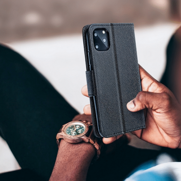 fancy för Samsung A16 svartguld - Bild 6