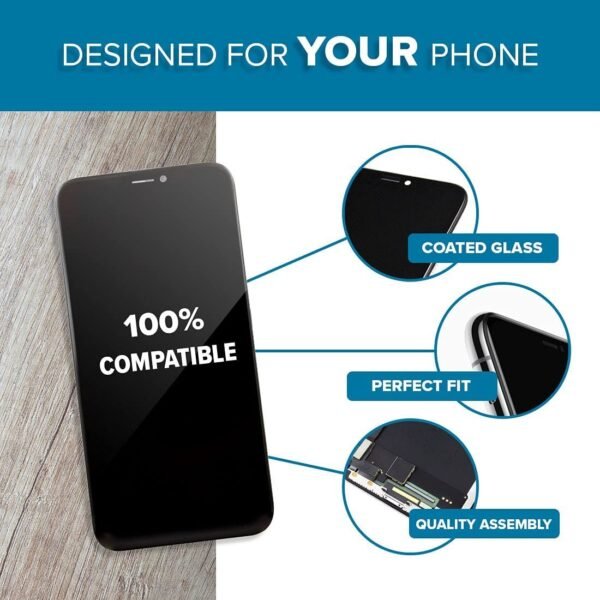 iphone Xs ersättnings skärm - Bild 3