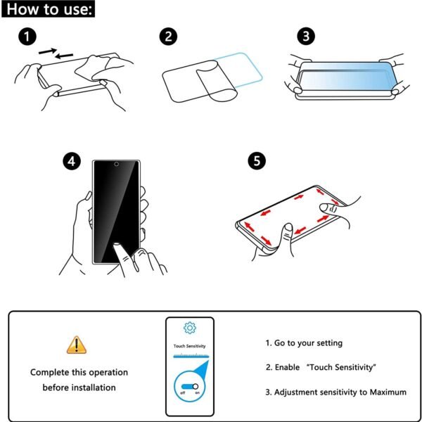 [2-pack]  Samsung Galaxy S21  skärmskydd - Bild 7