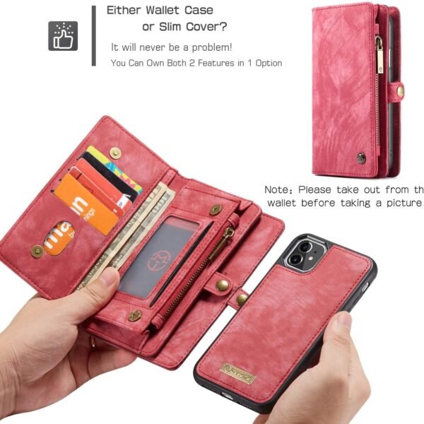 caseme 008 för iphone 11 röd - Bild 3