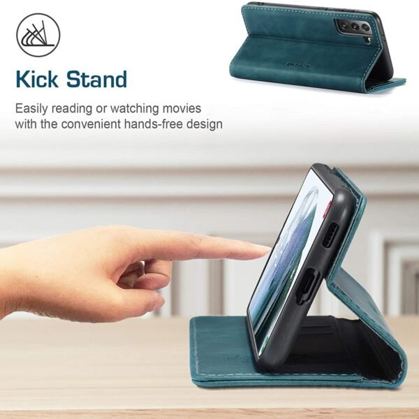 CaseMe 013 för Samsung Galaxy S21ultra Plånboksfodral|mörkbrun - Bild 7