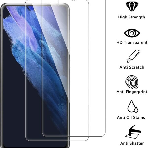 [2-pack]  Samsung Galaxy S21  skärmskydd - Bild 2