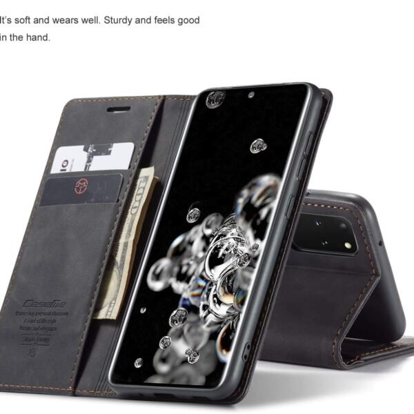 läderfodral för Samsung S22 svart - Bild 5