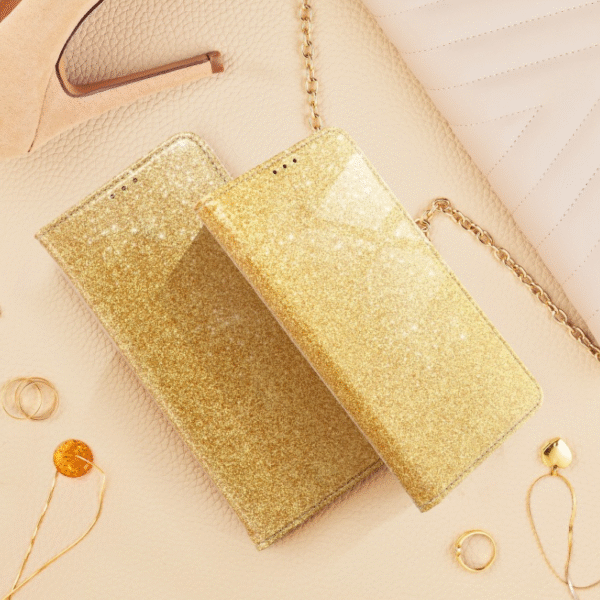 SHINING Book för iPhone 12 guld