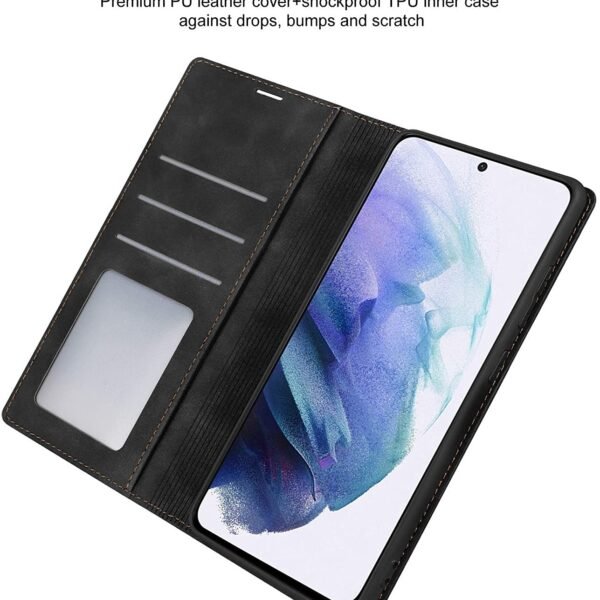 CaseMe 013 för Samsung Galaxy S21ultra Plånboksfodral|mörkbrun - Bild 10