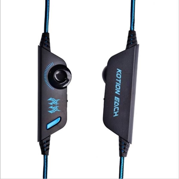 Deep Bass spel hörlurar röd - Bild 3