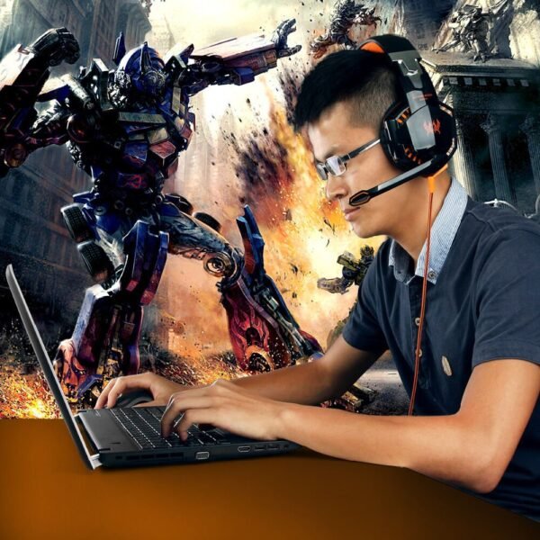 spel hörlurar röd - Bild 3