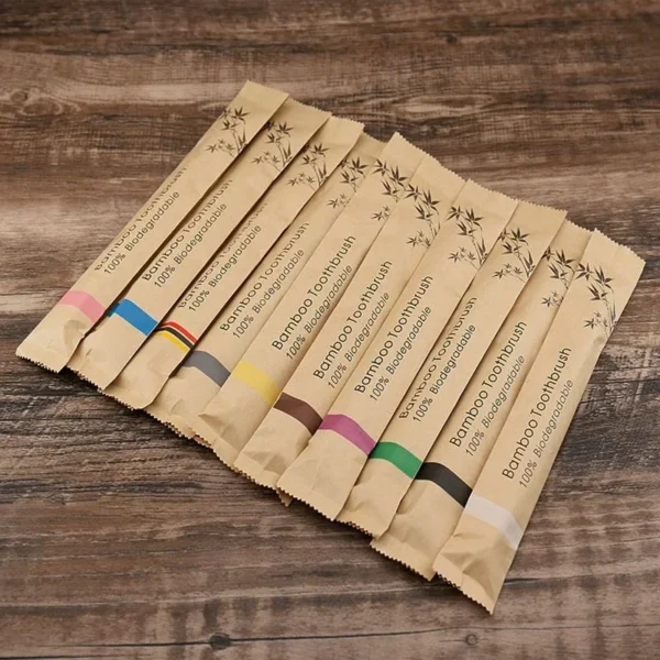 10pcs Colorful Natural Bamboo - Bild 4