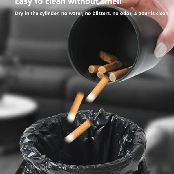 Ashtray with water tank black - Bild 4