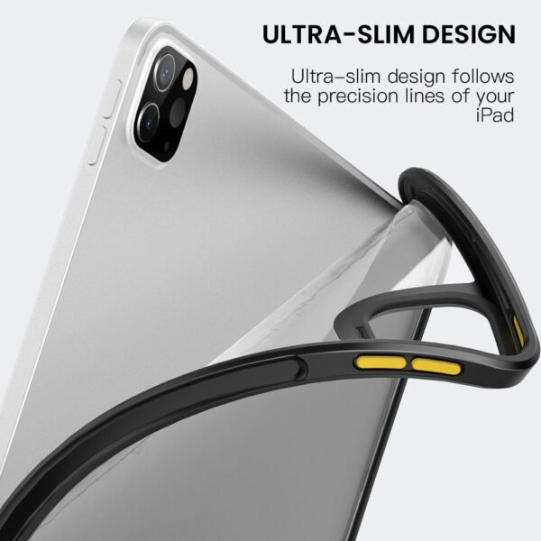 hårdsilikon fodral för ipad air 8 10.9"|transparent - Bild 4