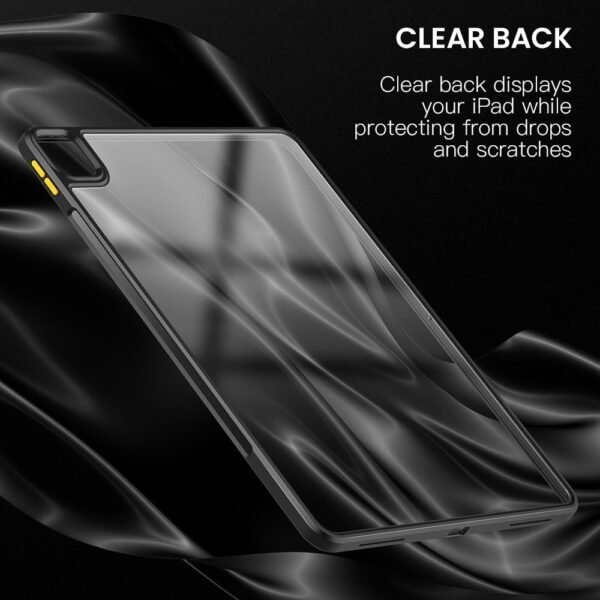 hårdsilikon fodral för ipad air 8 10.9"|transparent - Bild 3