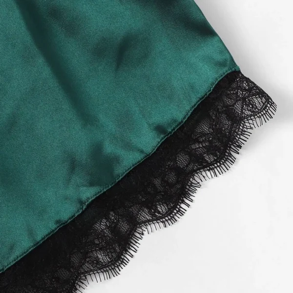 2 delars Nattkläder Underkläder|XXL|grönt| - Bild 4