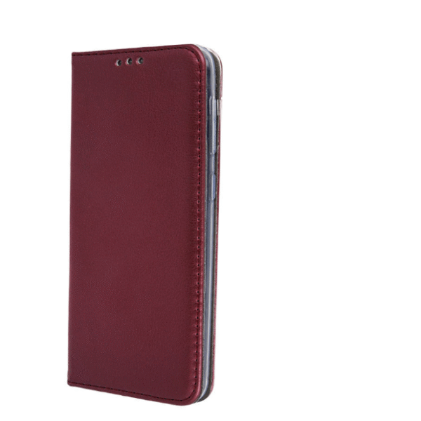 Smart magnetfodral för iPhone 13 Pro  vinröd - Bild 2