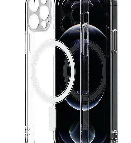 Magsafe silikon fodral för Iphone 11transparent