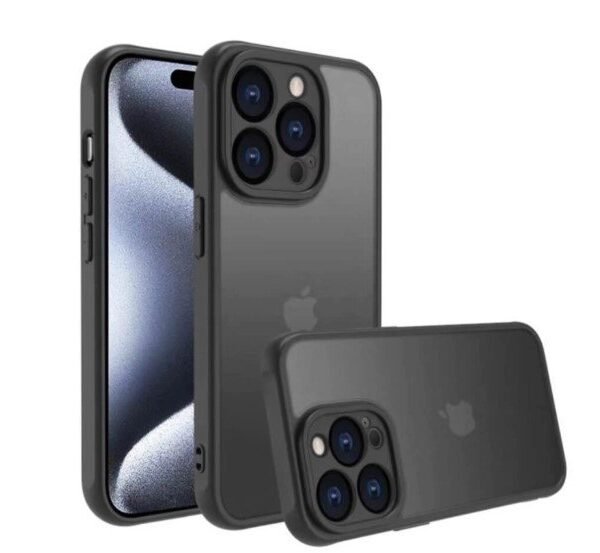 Panzer Matt fodral för Iphone 14 plus svart