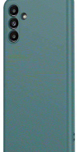 MATT Fodral till Samsung A13 mörkgrön