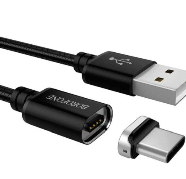 BU1  magnetisk USB-kabel för usb-c