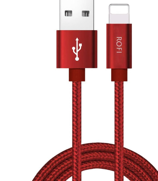 2 st 3 m super Lightning kablar röd