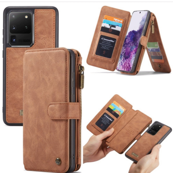 Läderfödral caseme 0018 för  iphone 12/12 pro brun - Bild 5