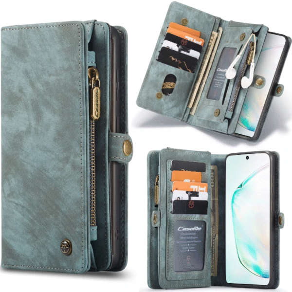 Läderfödral caseme 0018 för  iphone 12 mini blå - Bild 2